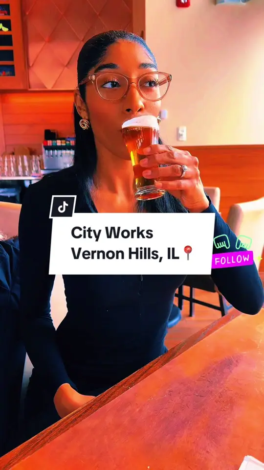 City Works Eatery And Pour House in Lake Buena Vista showing sports, superbowl, food, drink, brews, video by akirachicago on TikTok