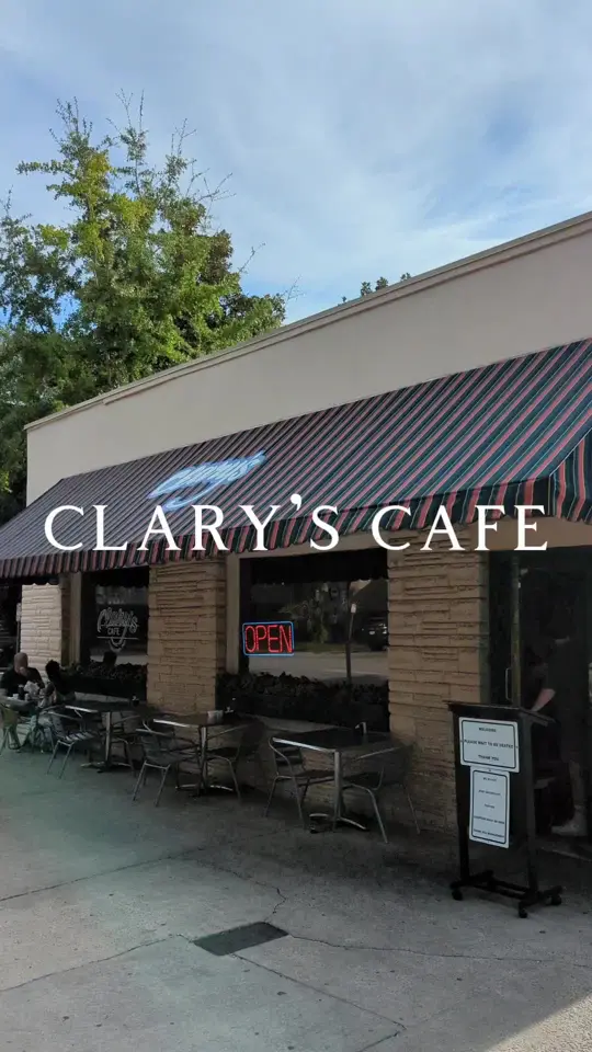 Clary's Cafe in Savannah showing food, savannah bananas, video by savannahmadesimple on TikTok