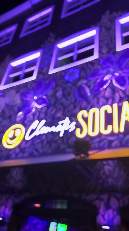 Clematis Social in West Palm Beach showing drinks, nightclub, dj, music, video by gallivanting_girly on TikTok