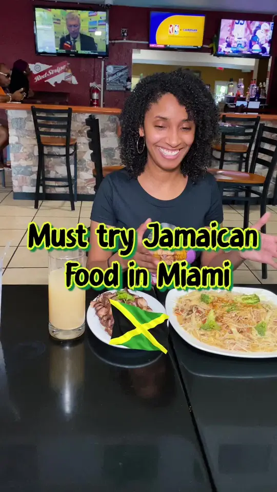 Clive's Cafe North Miami in Miami showing food, jamaican food, video by brieatsmiami on TikTok