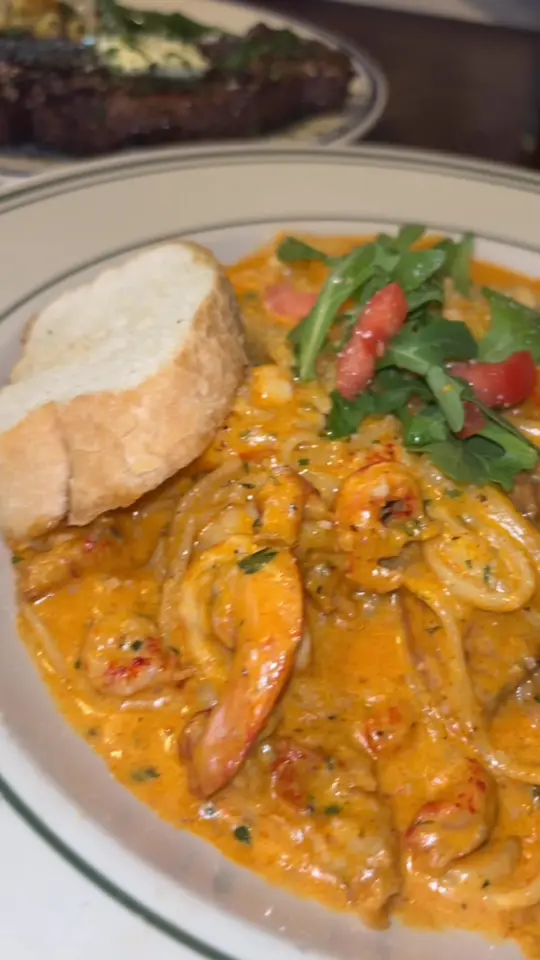 Coalition Steak and Seafood in Alpharetta showing review, visit, video by she_is_malik on TikTok