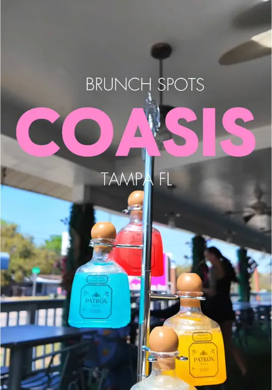 Coasis Resturant Bar & Suites in Tampa showing brunch, weekend brunch, video by iammiaalexis on TikTok