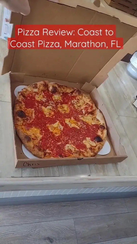 Coast To Coast Pizza Company Marathon in Marathon showing pizza, upsidedown pizza, video by crb90312nt2 on TikTok
