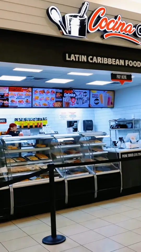 Cocina Café Melbourne in Melbourne showing latin food, roasted pork, mofongo, empanadas, video by Melbourne Square on Facebook