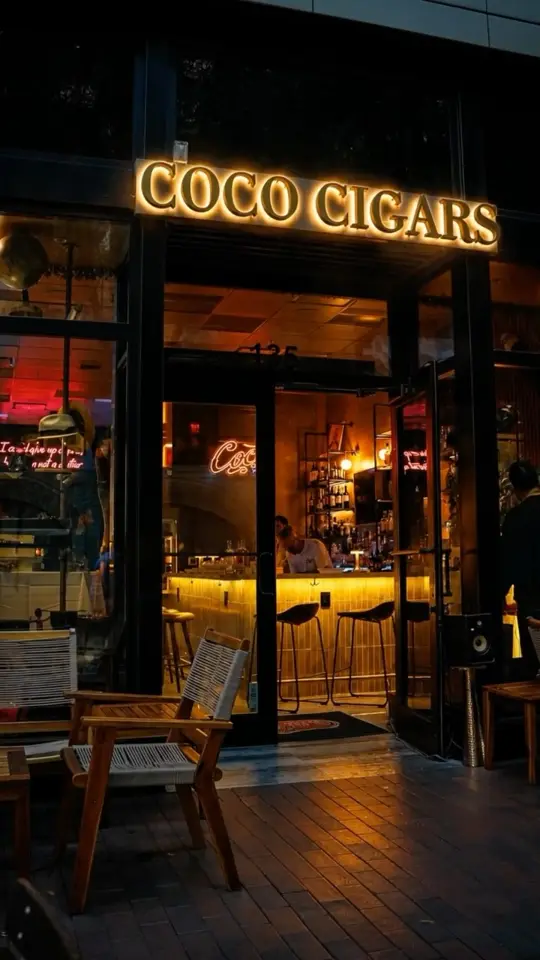Coco Cigars in Miami showing event, cigar tasting, rum, video by Coco Cigars on Facebook