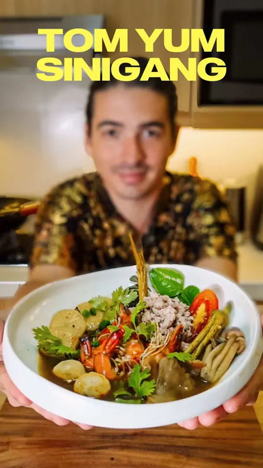 Coconut Thai Cuisine in Statesboro showing food, tom yum sinigang, video by arionzmarin on TikTok