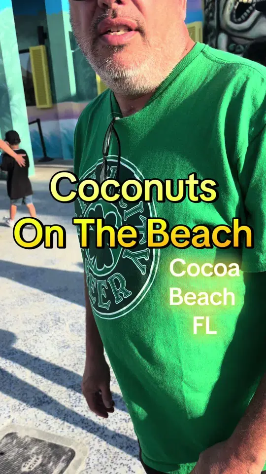 Coconuts On The Beach in Cocoa Beach showing visit, atmosphere, video by johnnylovesdivebars on TikTok