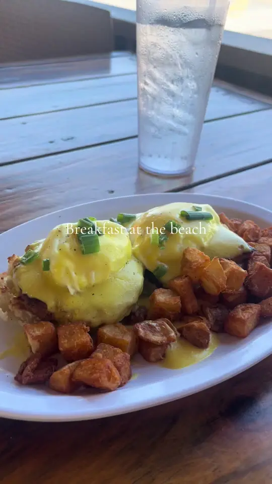 Coconuts On The Beach in Cocoa Beach showing breakfast, beach vibes, video by splashvacation on TikTok
