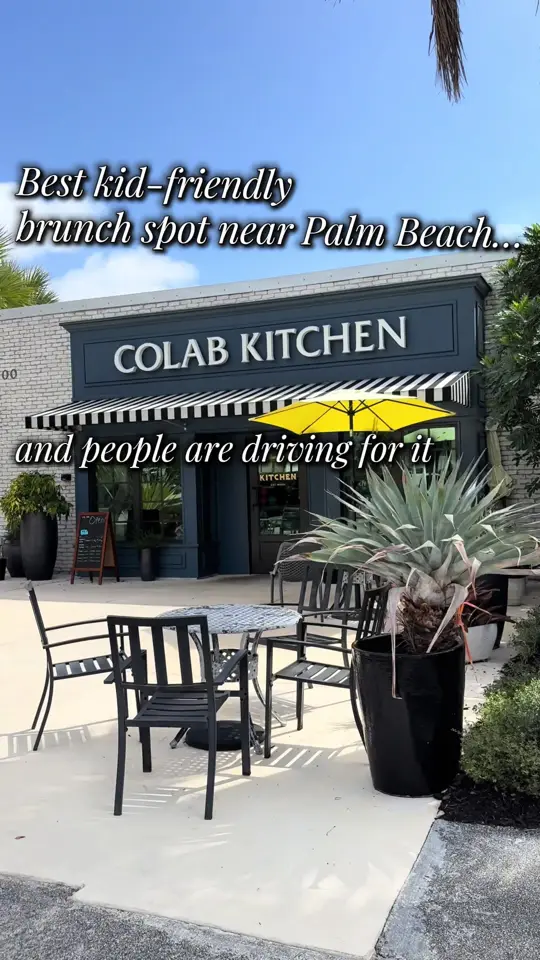  in Florida showing brunch, kid-friendly atmosphere, backyard, video by thatpalmbeachmom on TikTok