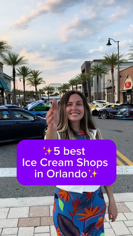 Coldstone Creamery in Orlando showing review, ice cream, coldstone, video by stephanieinorlando on TikTok