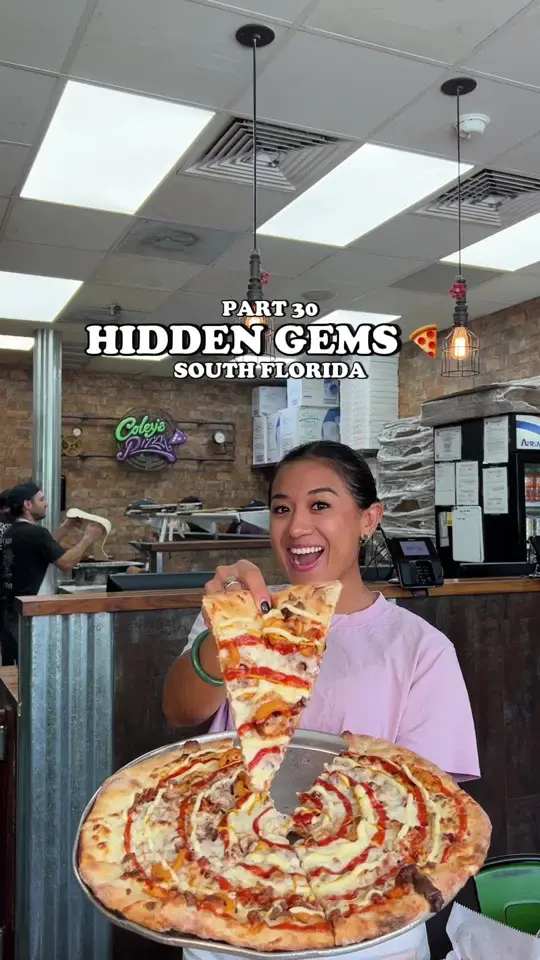 Coley's Pizza on TikTok, video by explorewithgg