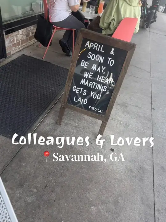 Colleagues & Lovers in Savannah showing review, visit, video by simpliiuniique87 on TikTok