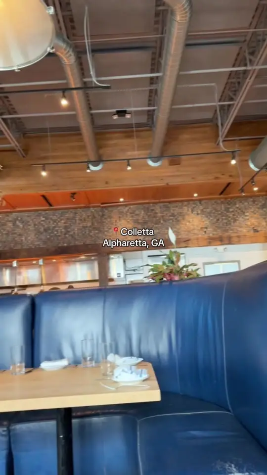 Colletta in Alpharetta showing review, visit, video by maes.world0 on TikTok