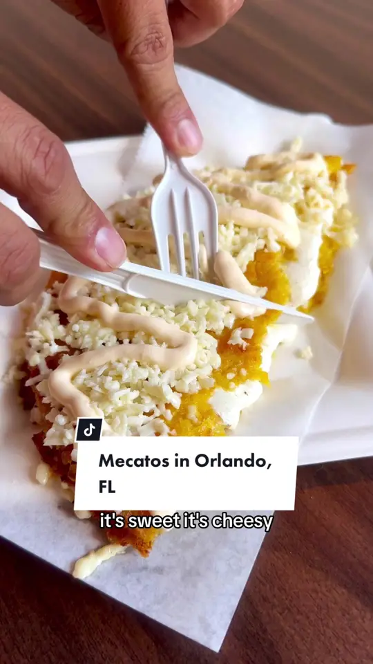 Colombian Bakery and Restaurant in Orlando showing food, mecato's cafe, coffee, video by christinainitalia on TikTok