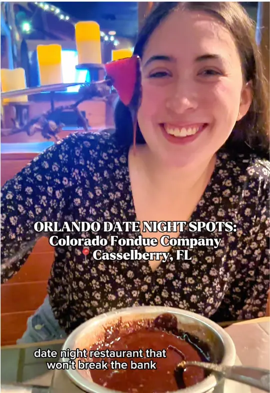 Colorado Fondue Company in Casselberry showing restaurant visit, local spot, video by katieoneilljax on TikTok