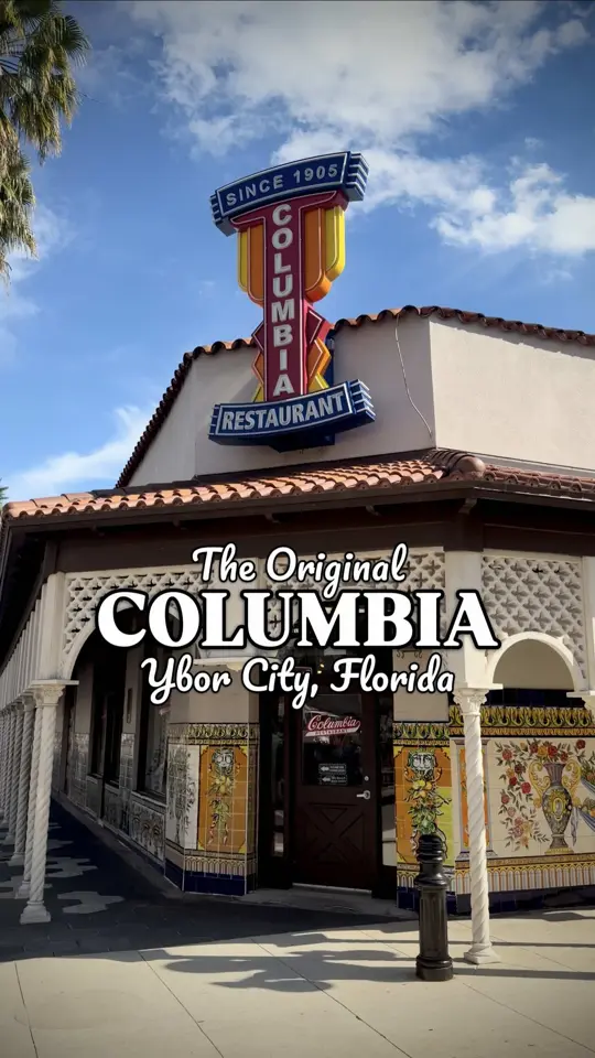 Columbia Cafe at the Tampa Bay History Center in Tampa showing restaurant, spanish cuisine, sangria, cuban sandwich, video by thingstodotampabay on TikTok