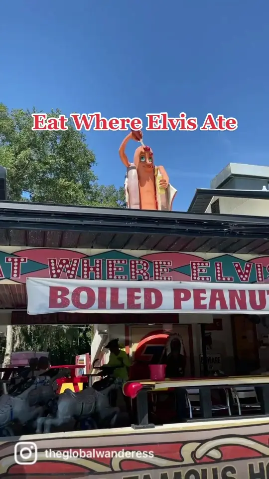 Coney Island Drive Inn in Brooksville showing food, video by theglobalwanderess on TikTok