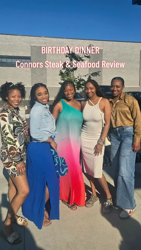 Connors Steak Seafood Tallahassee Fl 1415 Timberlane Rd in Florida showing review, lobster dip, battered fried mushrooms, voodoo shrimp, spicy korean style ribs, wedge salad, cilantro lime jumbo shrimp, video by thatpaige_girl on TikTok
