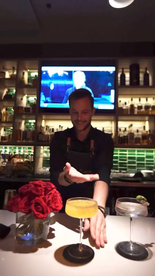 Coop 303 in Jacksonville showing cocktail lounge, rooftop patio, small bite menu, video by 904 Happy Hour on Facebook
