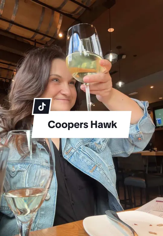 Cooper’s Hawk Winery & Restaurant - Big Island Drive in Jacksonville showing visit, date night, video by autumnhitthejackpot on TikTok