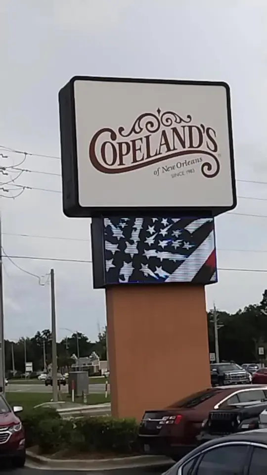 Copeland's of New Orleans in Jacksonville showing brunch, buffet, video by professorcatmlv on TikTok