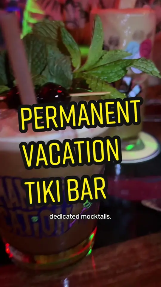 Copper Rocket in Maitland showing tiki bar, atmosphere, visit, video by briantreks on TikTok