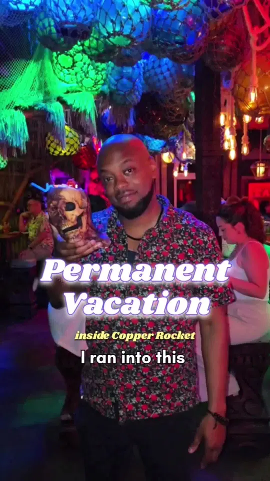 Copper Rocket in Maitland showing cocktail, tiki cocktails, speakeasy, atmosphere, visit, video by senseioftaste on TikTok