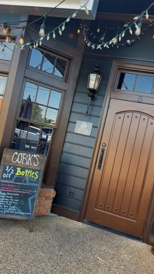Corks Wine & Charcuterie in Albany showing cocktail, charcuterie, menu, video by corks920 on TikTok