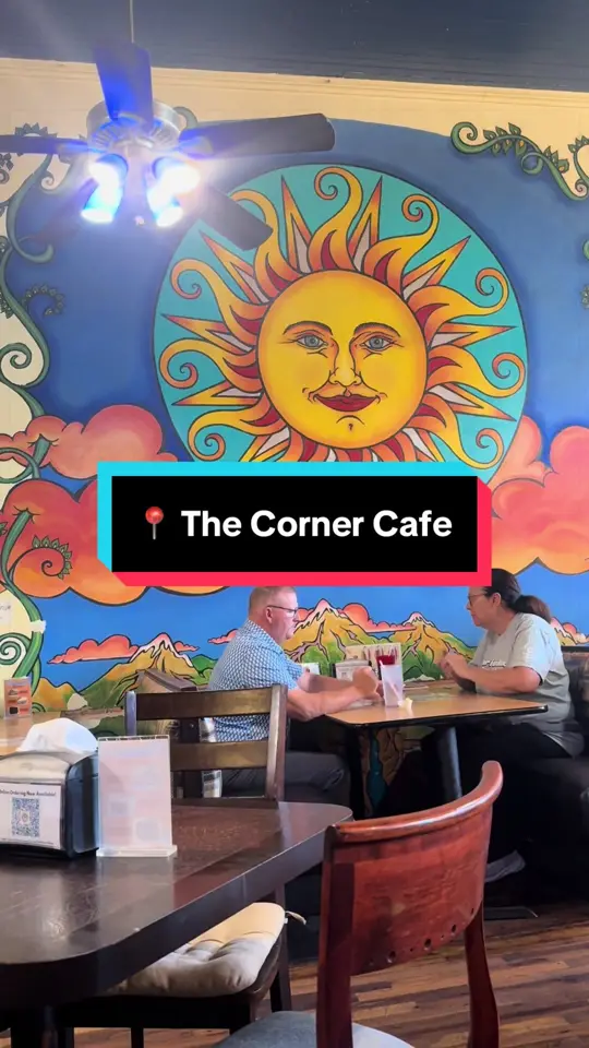 Corner Cafe in Carrollton showing review, visit, video by laurengoeslocal on TikTok