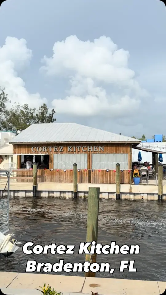 Cortez Kitchen in Cortez showing seafood, seafood pot, video by Samantha Cantrell on Facebook