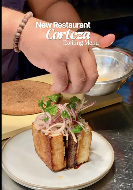 Corteza in South Miami showing restaurant visit, creative dishes, fermented ingredients, chef project, south miami, video by miamiyums on TikTok
