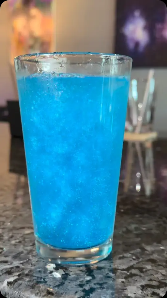 Cosmic Kava in Naples showing kava, space dust, video by Cosmic Kava on Facebook
