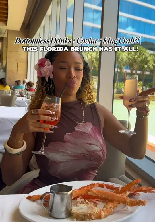 Council Oak Steaks & Seafood (in Seminole Hard Rock Tampa) on TikTok, video by orlandoqueen