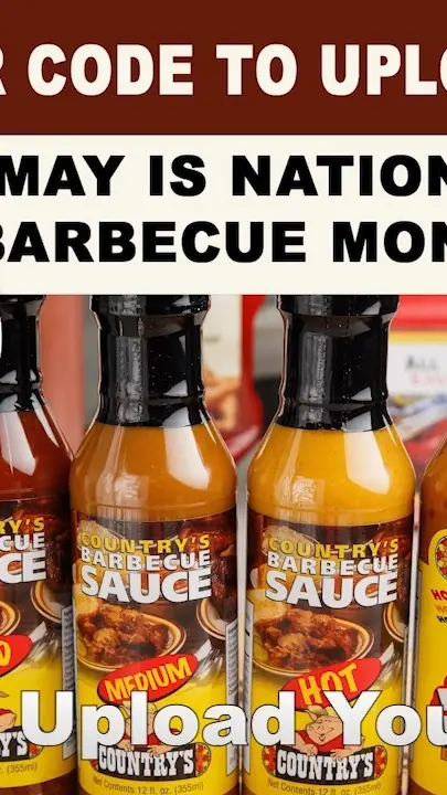 Country's Barbecue North in Columbus showing national barbecue month, backyard grill setups, smoked meats, bbq plates, ribs, brisket, video by WXTX-Fox 54 on Facebook