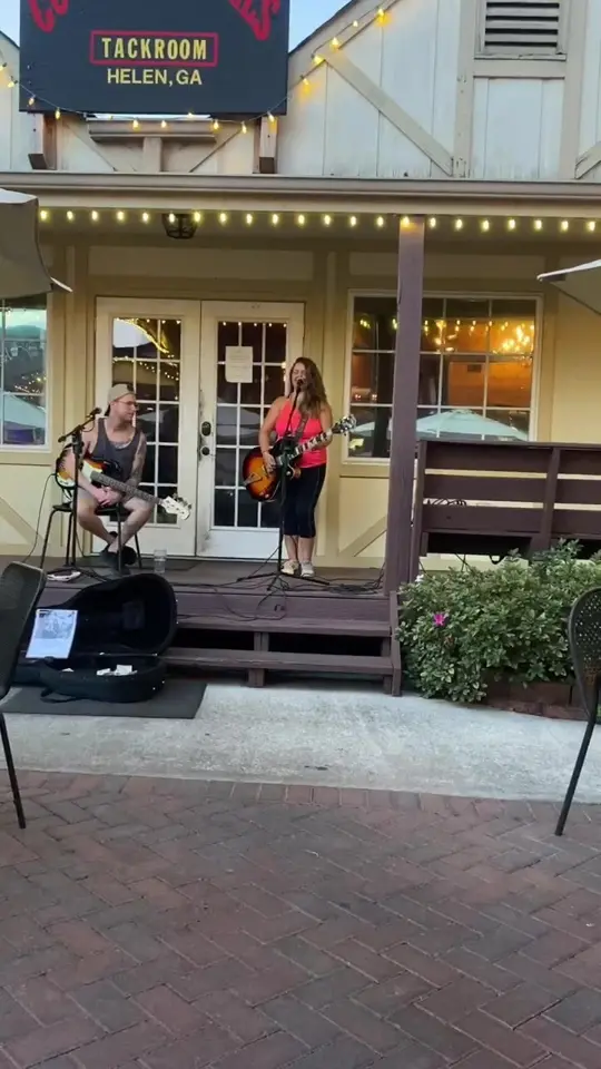 Cowboys & Angels Restaurant in Helen showing visit, atmosphere, video by Cowboys & Angels Restaurant and Bar Hele on Facebook