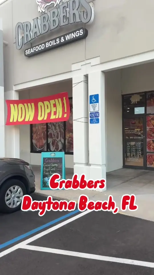 Crab Stop Ii in Daytona Beach showing food review, seafood, video by thatregulargirl_fran on TikTok