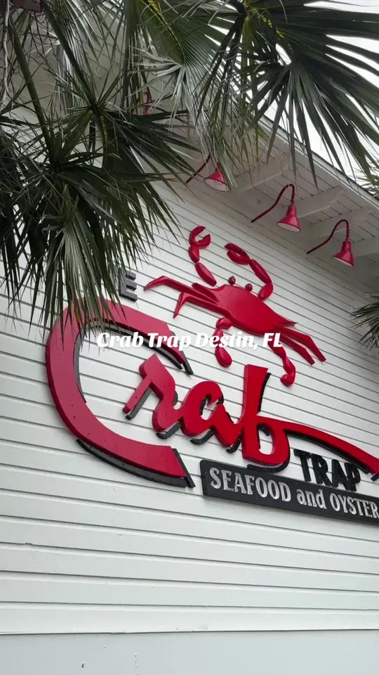 Crab Trap Destin in Destin showing review, visit, video by nesha.vb on TikTok