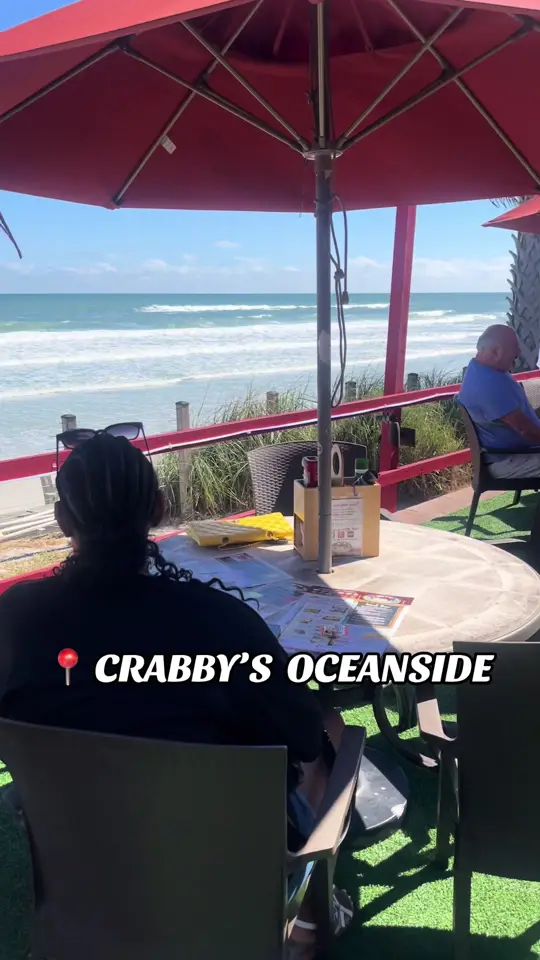 Crabby’s Oceanside in Daytona Beach showing review, visit, video by yani_ma24 on TikTok