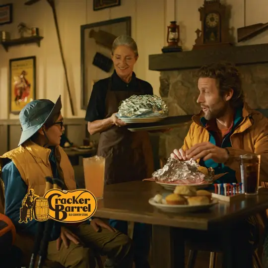 Cracker Barrel Old Country Store in Dalton showing food, campfire meals, video by Cracker Barrel Old Country Store on Facebook
