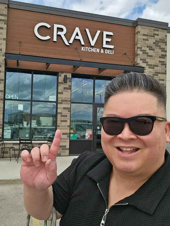 Crave Kitchen and Bistro in Atlanta showing restaurant visit, food review, meal prep, catering, charcuterie board, graze box, video by ritzcrakca on TikTok