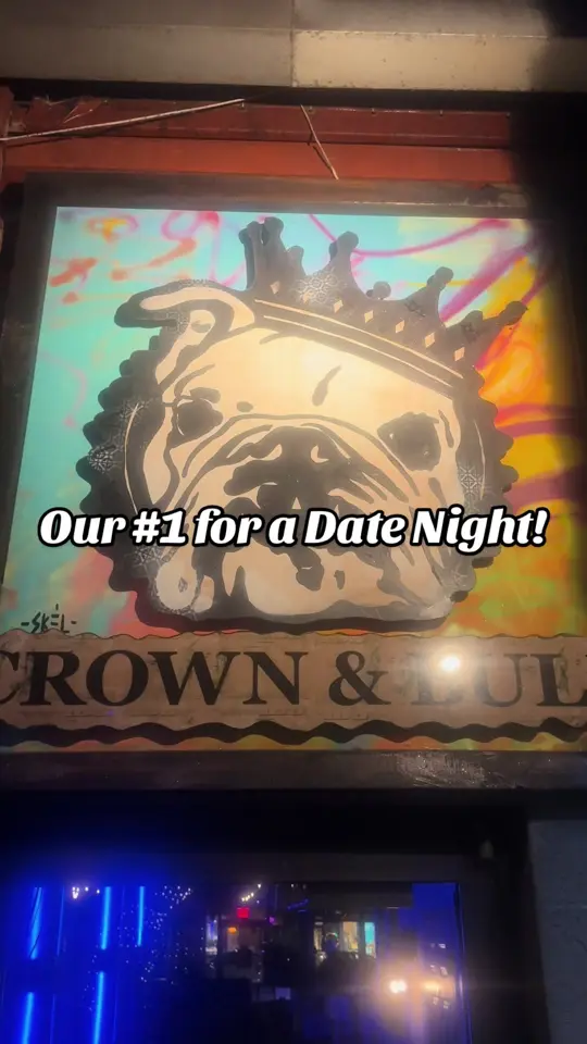 Crown and Bull in Dunedin showing restaurant, date night, video by ourlife_unscripted on TikTok