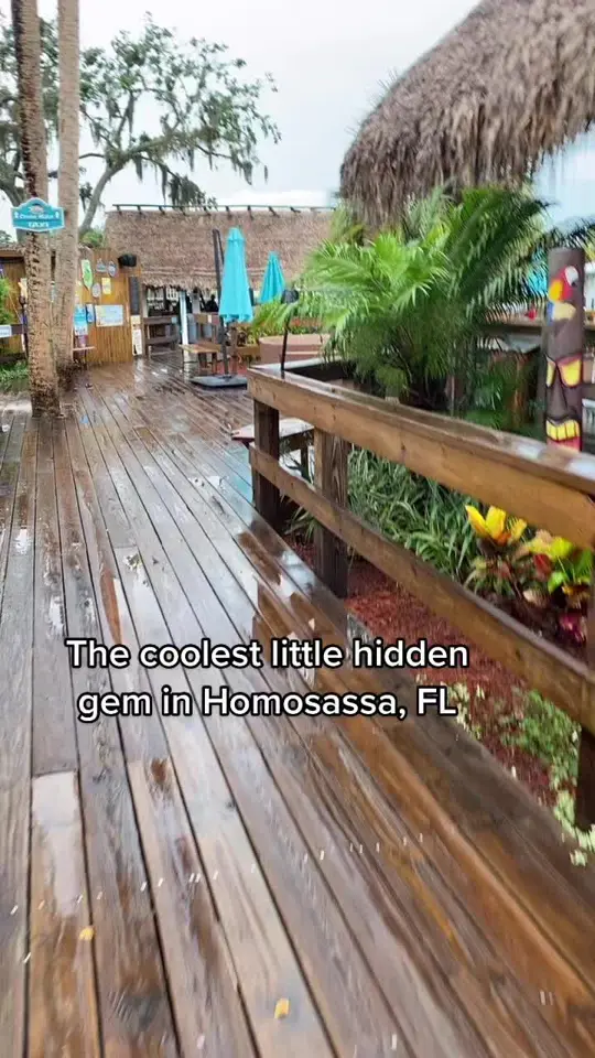 Crump's Landing in Homosassa showing tacos, video by ananinocombs on TikTok
