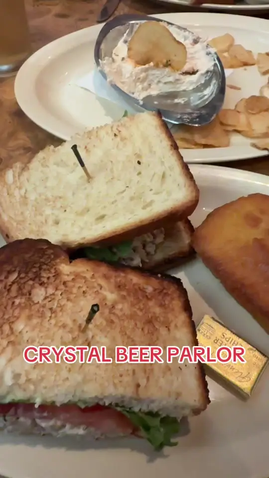 Crystal Beer Parlor in Savannah showing review, visit, video by merstew007 on TikTok