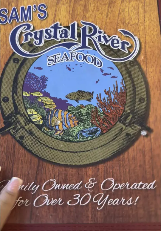 Crystal River Seafood on TikTok, video by miabella.kk