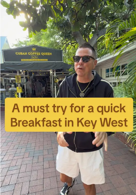 Cuban Coffee Queen Downtown (Southard And Duval) in Key West showing coffee, smoothies, breakfast, video by keywestshawn on TikTok