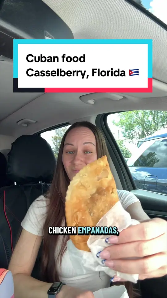 Cubans On the Run in Casselberry showing cuban sandwich, empanadas, guava pastries, video by efeleats on TikTok