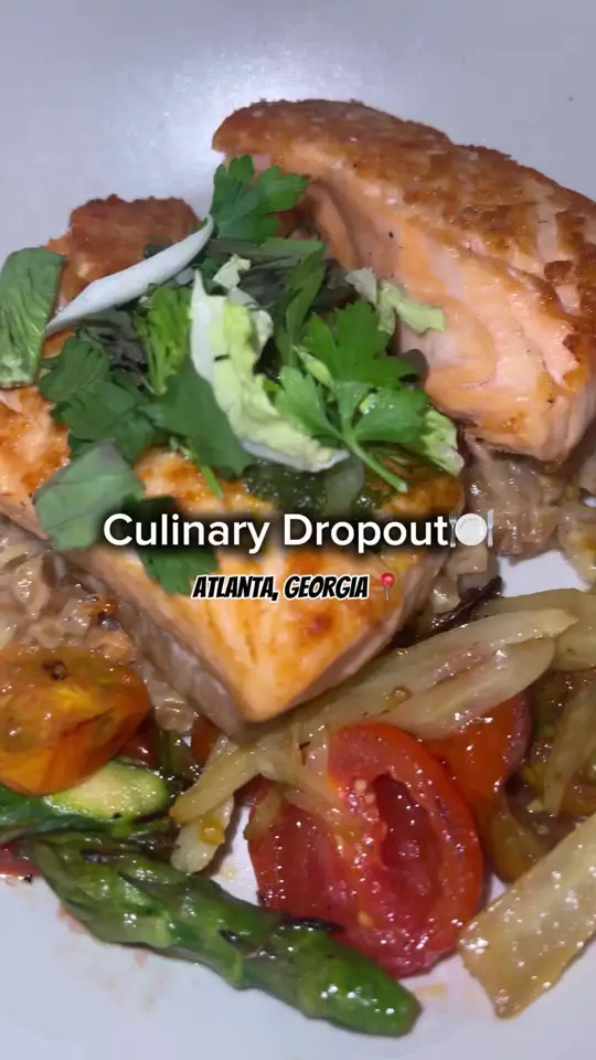 Culinary Dropout in Atlanta showing review, visit, video by _heyangiee on TikTok