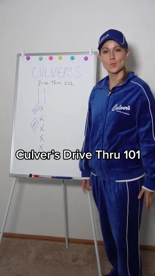 Culver’s in Columbus showing food, drive-thru, video by culversrestaurants on TikTok