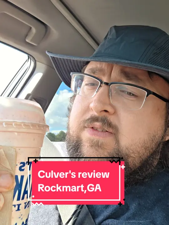 Culver’s in Rockmart showing food review, restaurant visit, video by josh_smalley on TikTok
