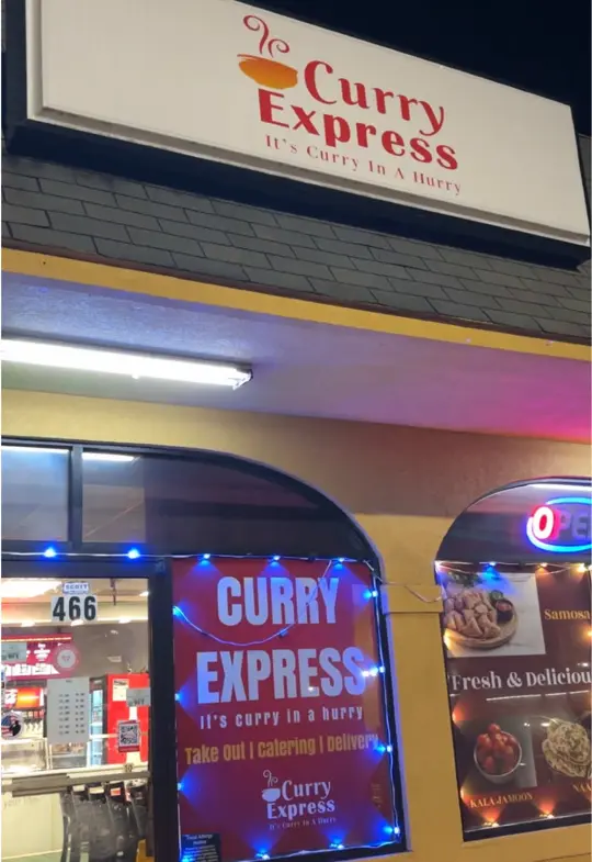 Curry express in Hinesville showing food, curry, video by diamonddmonaee4 on TikTok